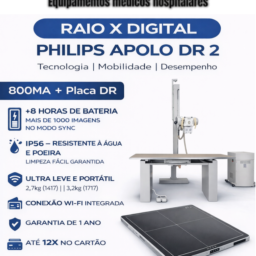 Raio x Philips digital